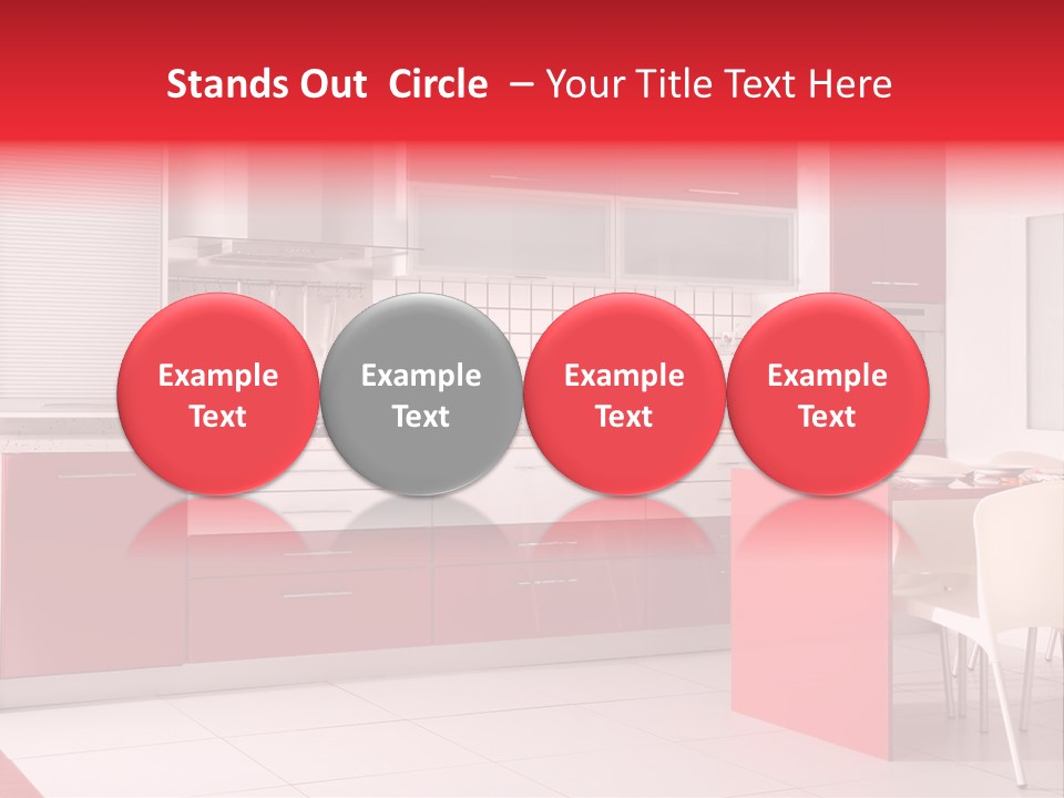 Clean Room Top PowerPoint Template