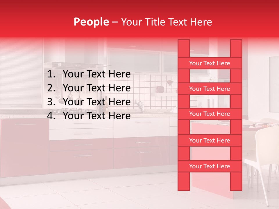 Clean Room Top PowerPoint Template