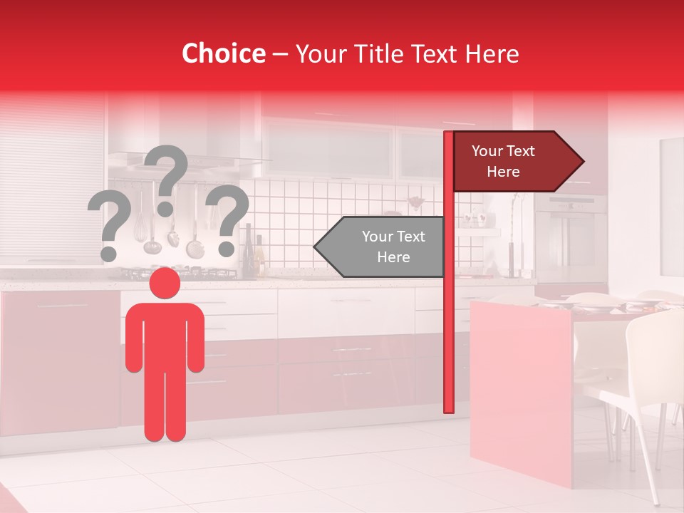 Clean Room Top PowerPoint Template