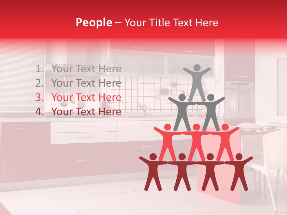 Clean Room Top PowerPoint Template