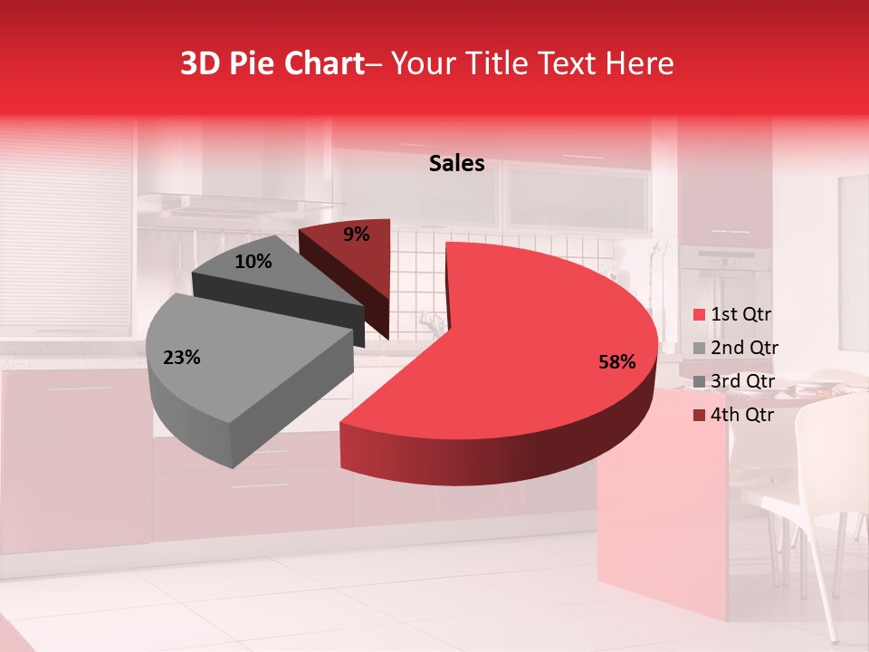 Clean Room Top PowerPoint Template