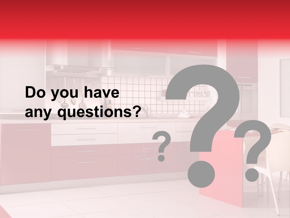 Clean Room Top PowerPoint Template