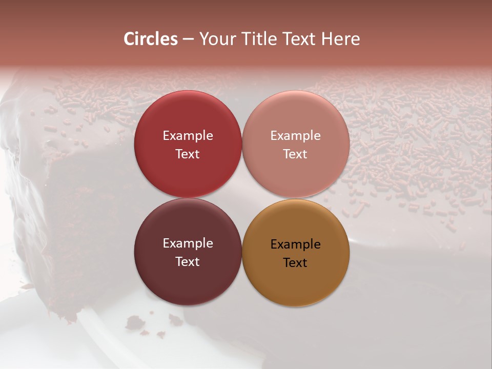 Sugar Pastry Mud PowerPoint Template