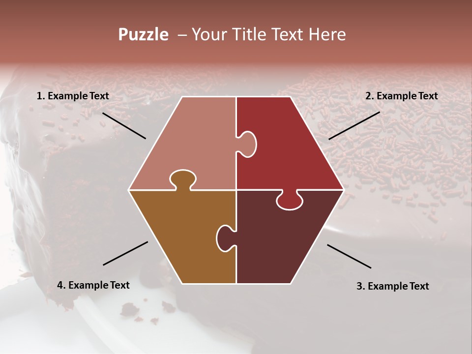 Sugar Pastry Mud PowerPoint Template