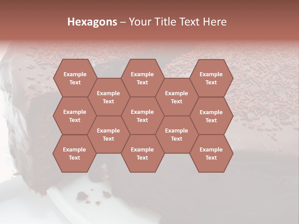 Sugar Pastry Mud PowerPoint Template