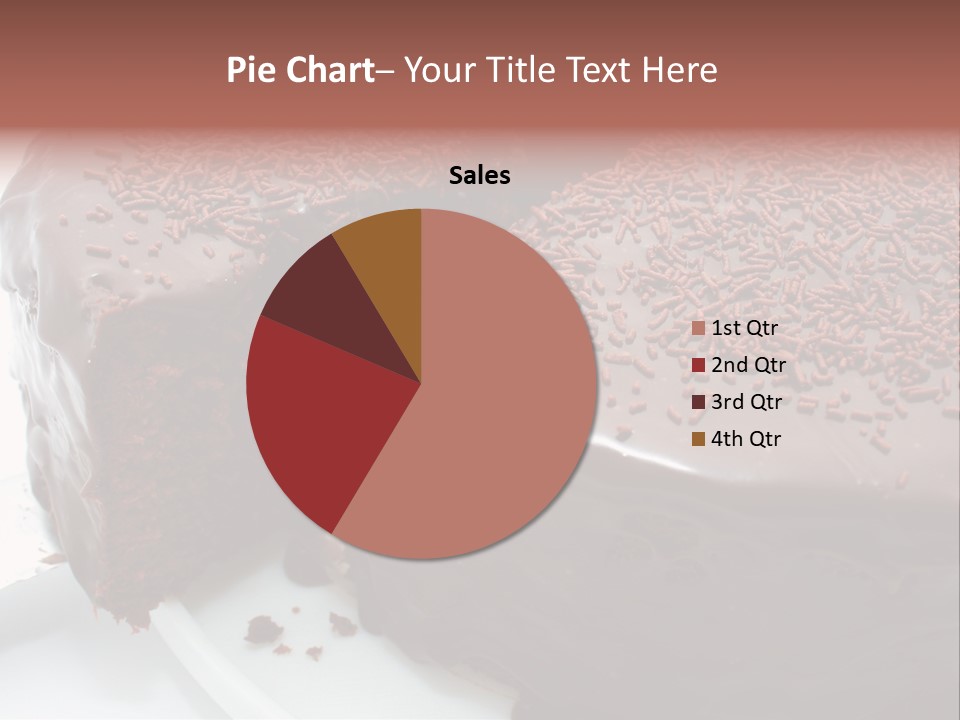 Sugar Pastry Mud PowerPoint Template