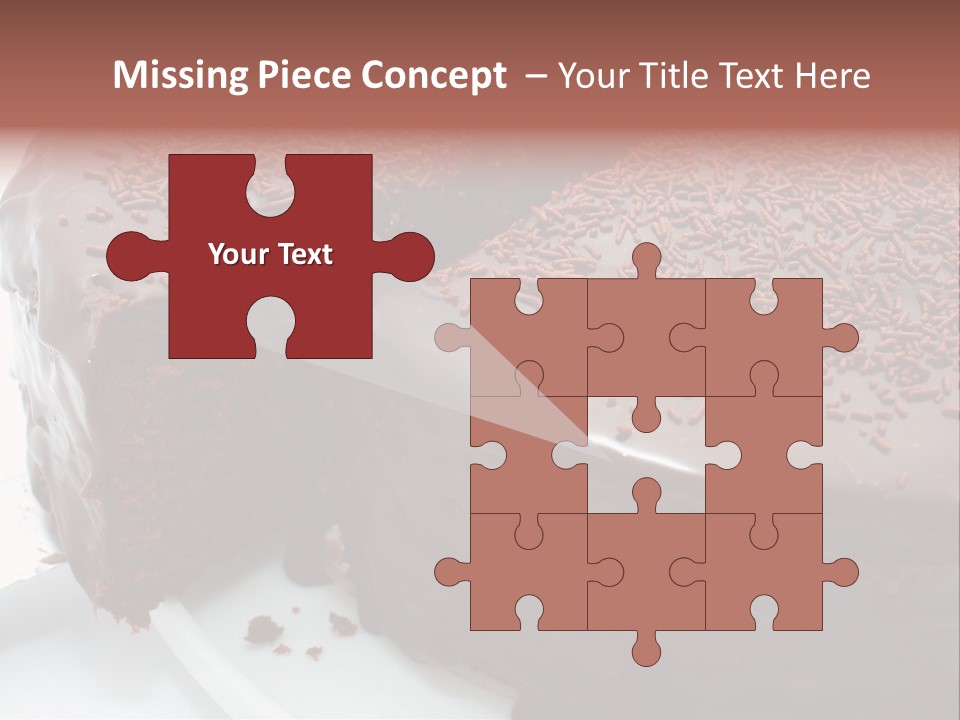 Sugar Pastry Mud PowerPoint Template