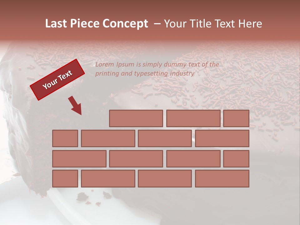 Sugar Pastry Mud PowerPoint Template