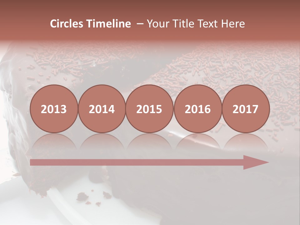 Sugar Pastry Mud PowerPoint Template