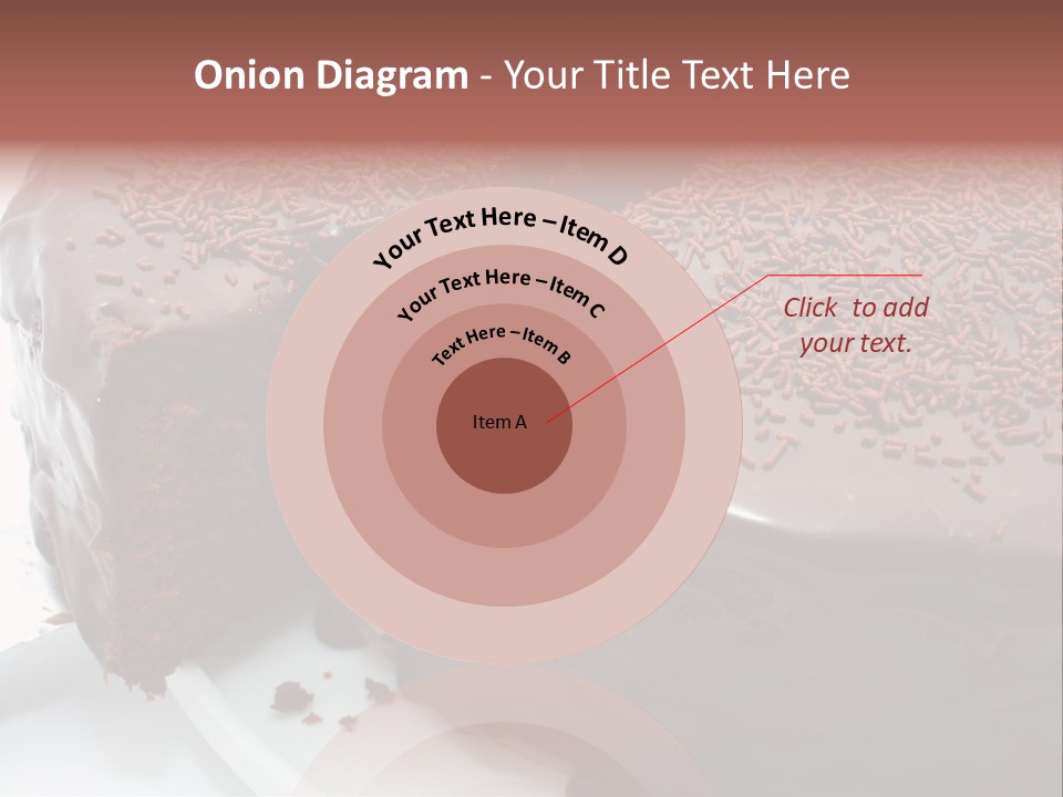 Sugar Pastry Mud PowerPoint Template