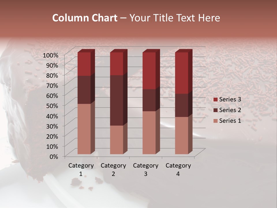 Sugar Pastry Mud PowerPoint Template