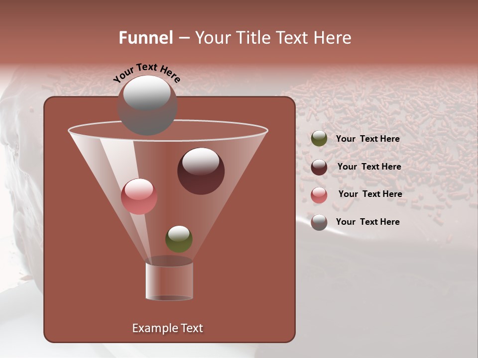 Sugar Pastry Mud PowerPoint Template