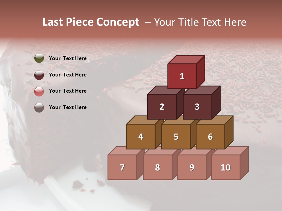 Sugar Pastry Mud PowerPoint Template