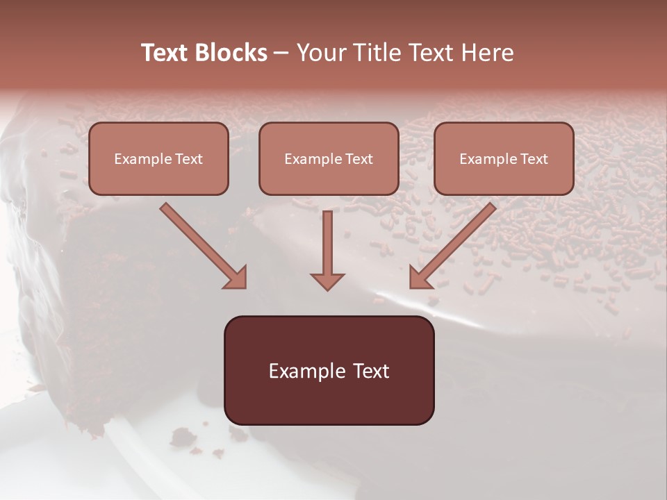 Sugar Pastry Mud PowerPoint Template