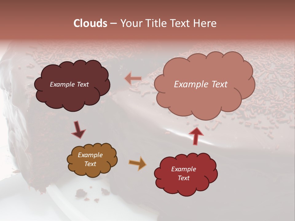 Sugar Pastry Mud PowerPoint Template