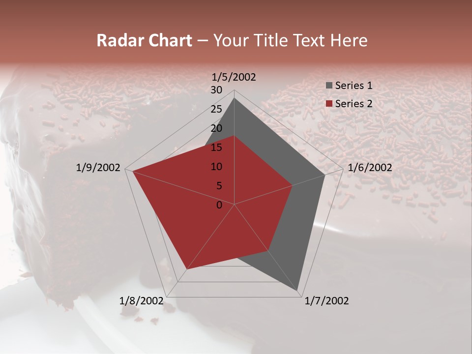 Sugar Pastry Mud PowerPoint Template