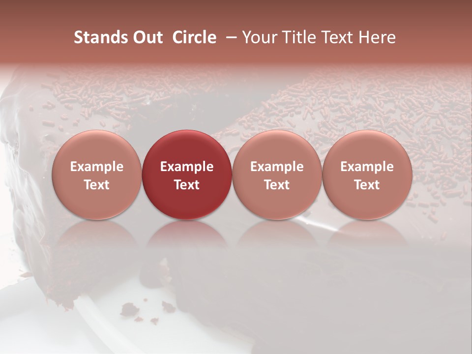 Sugar Pastry Mud PowerPoint Template