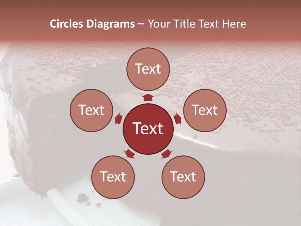 Sugar Pastry Mud PowerPoint Template