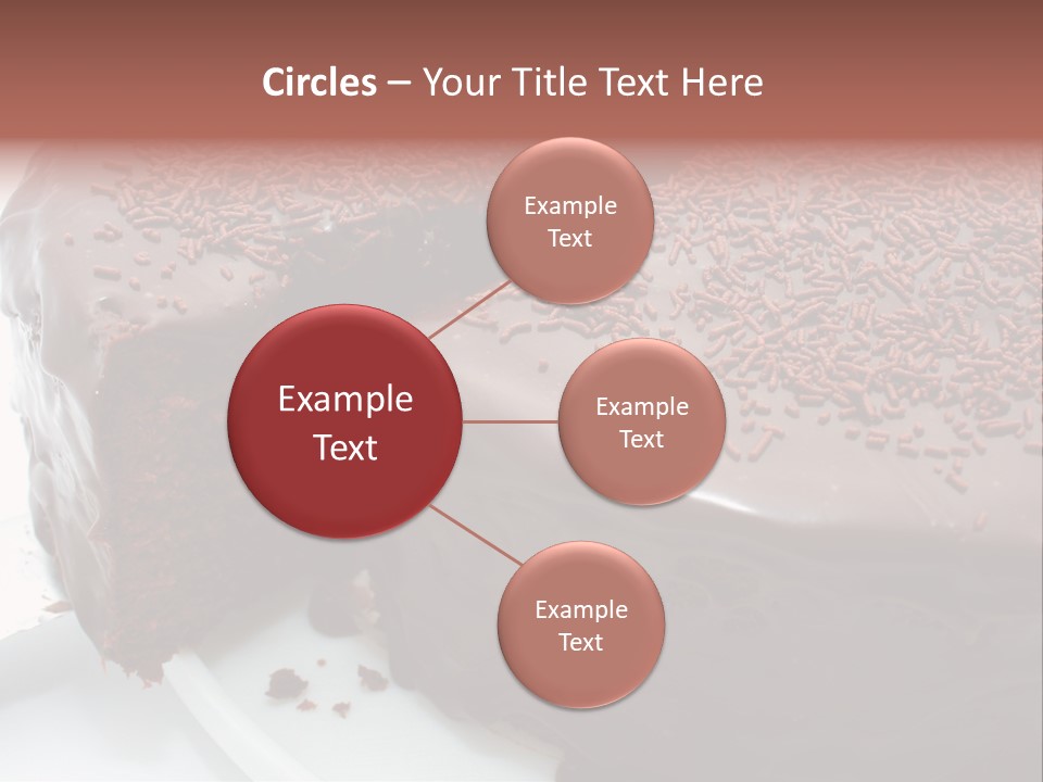 Sugar Pastry Mud PowerPoint Template