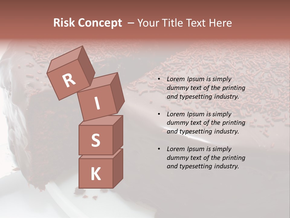 Sugar Pastry Mud PowerPoint Template