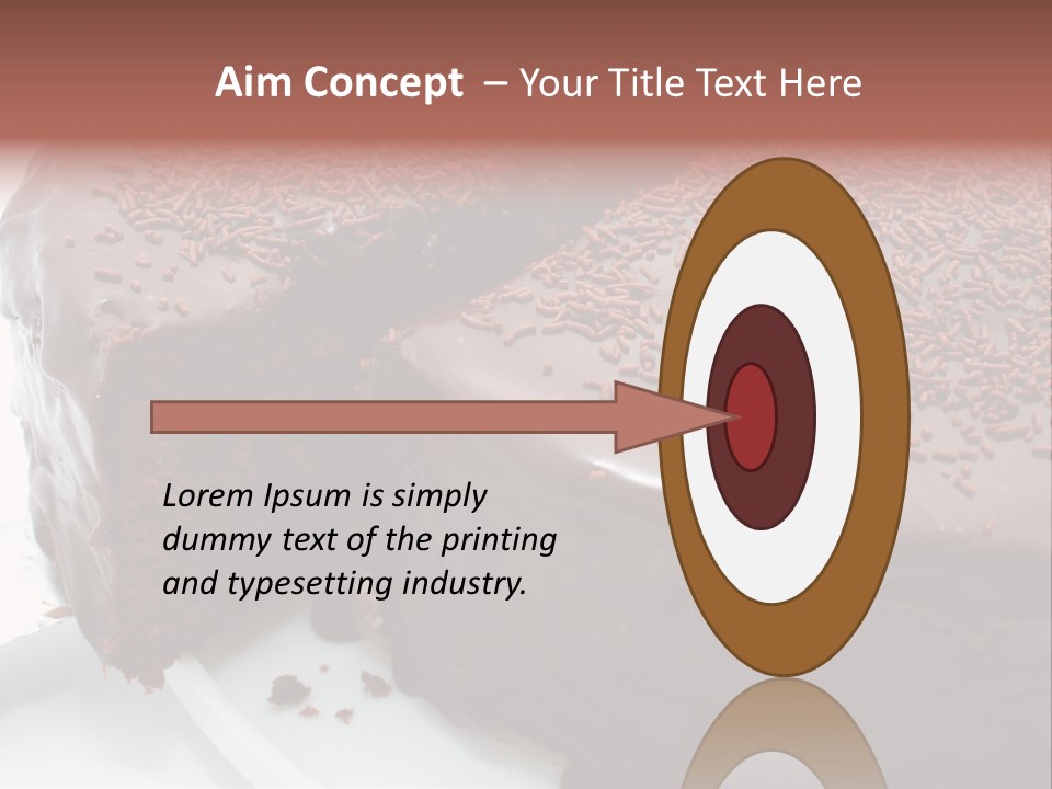 Sugar Pastry Mud PowerPoint Template