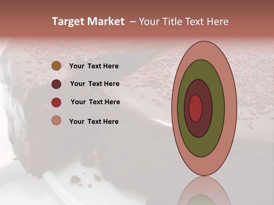 Sugar Pastry Mud PowerPoint Template