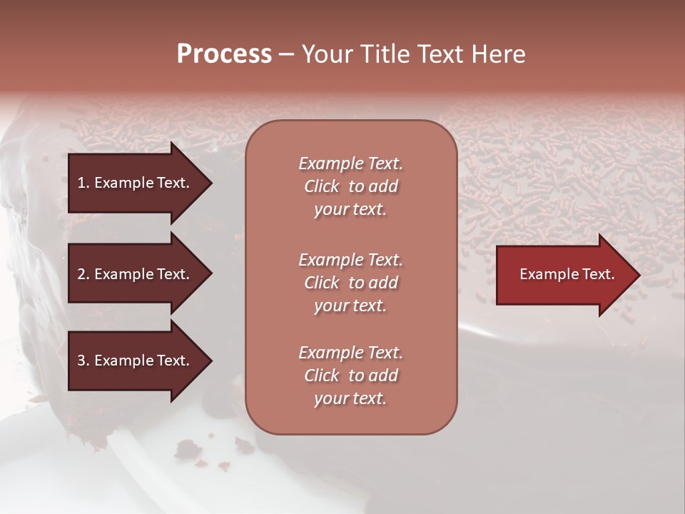 Sugar Pastry Mud PowerPoint Template