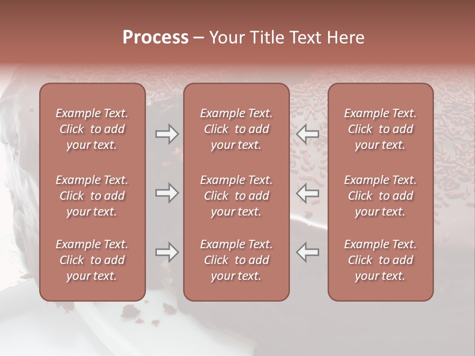 Sugar Pastry Mud PowerPoint Template
