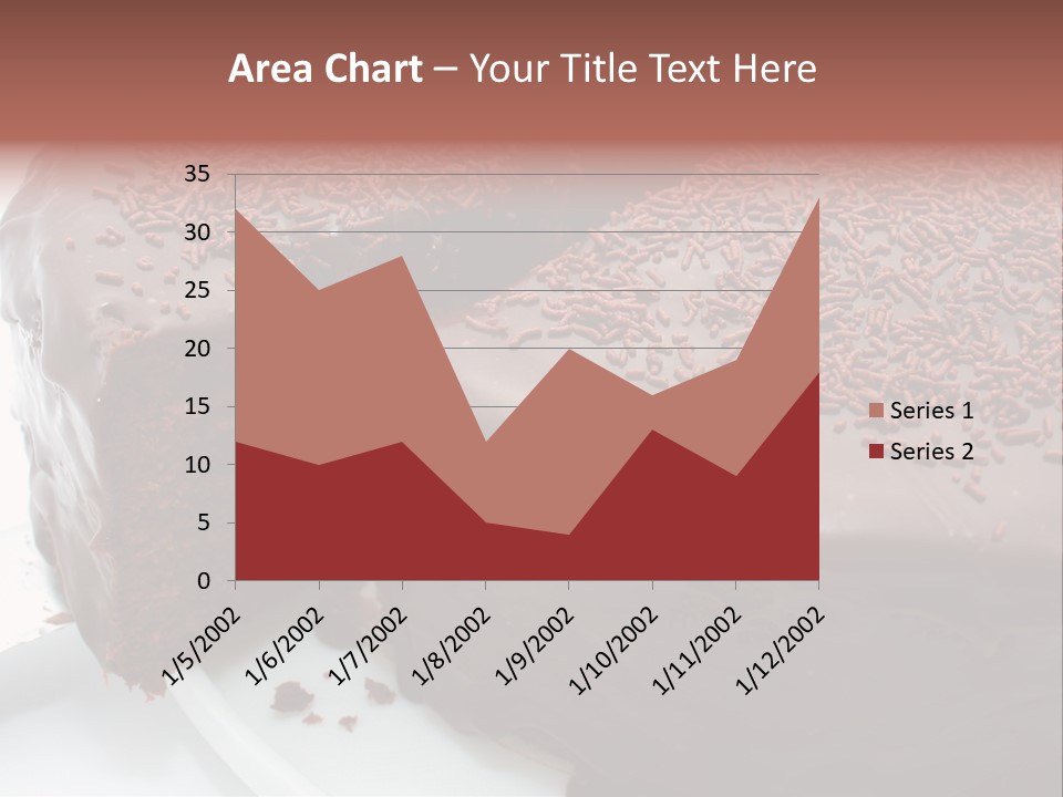 Sugar Pastry Mud PowerPoint Template