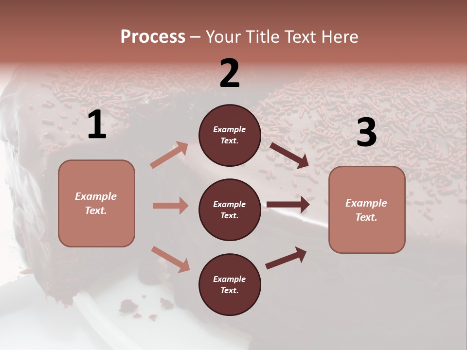 Sugar Pastry Mud PowerPoint Template