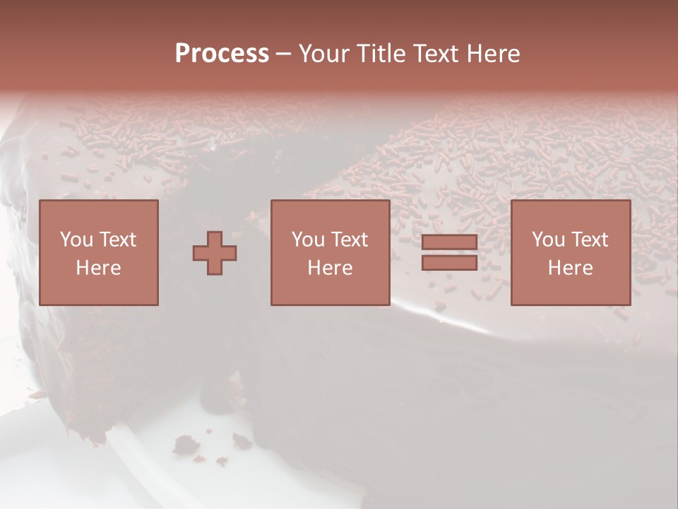 Sugar Pastry Mud PowerPoint Template