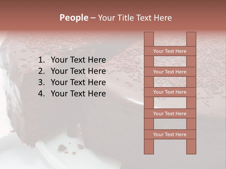 Sugar Pastry Mud PowerPoint Template