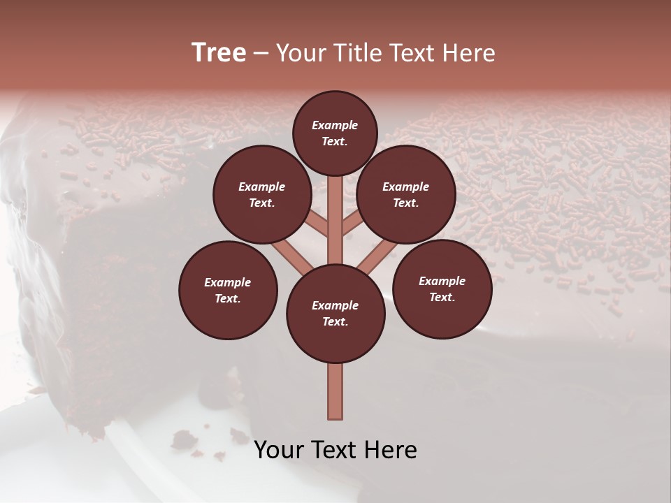 Sugar Pastry Mud PowerPoint Template