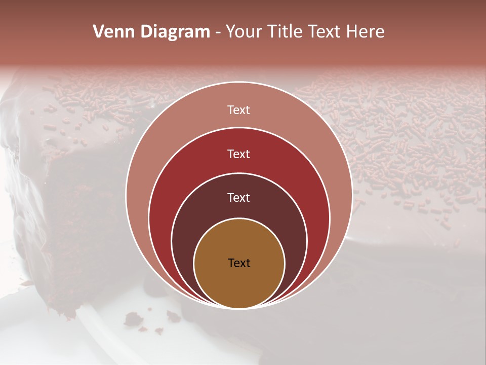 Sugar Pastry Mud PowerPoint Template