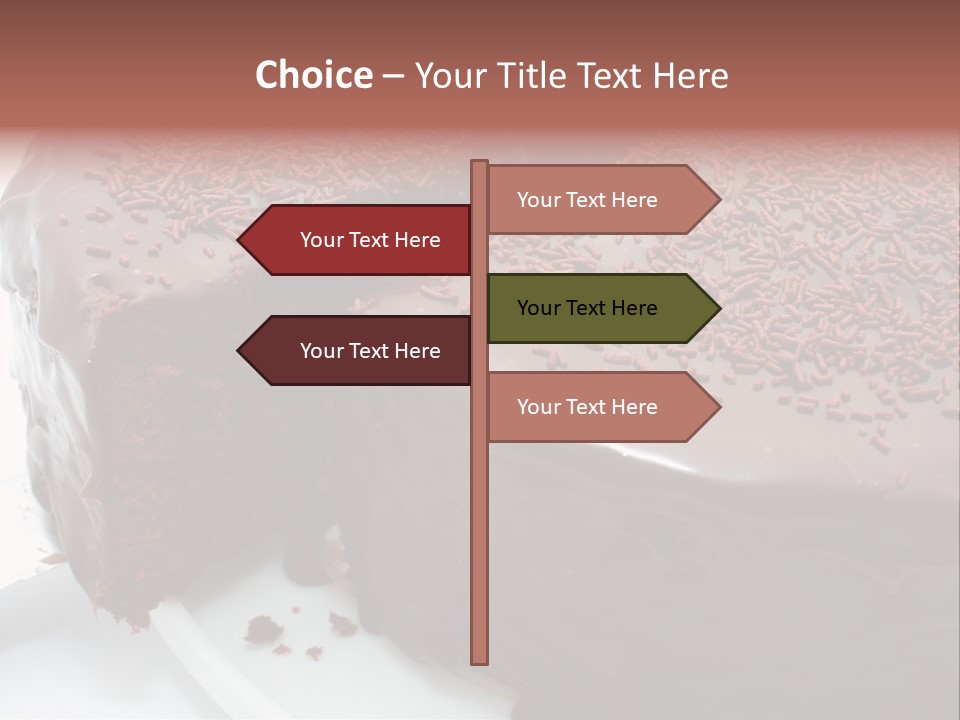 Sugar Pastry Mud PowerPoint Template