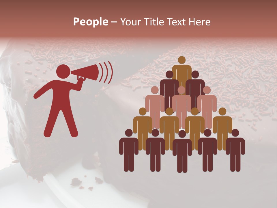 Sugar Pastry Mud PowerPoint Template