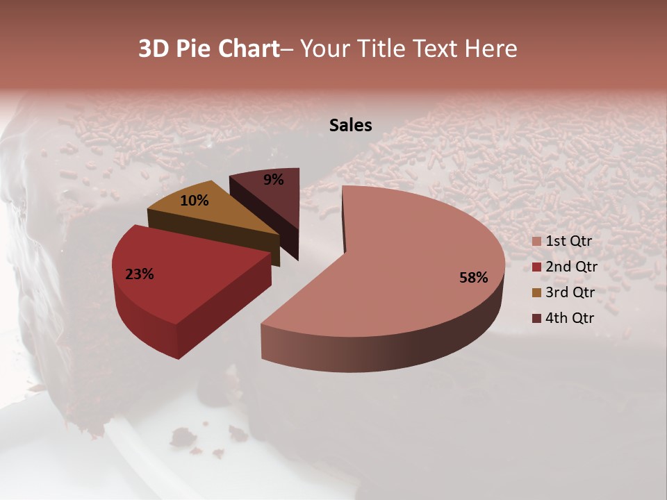 Sugar Pastry Mud PowerPoint Template