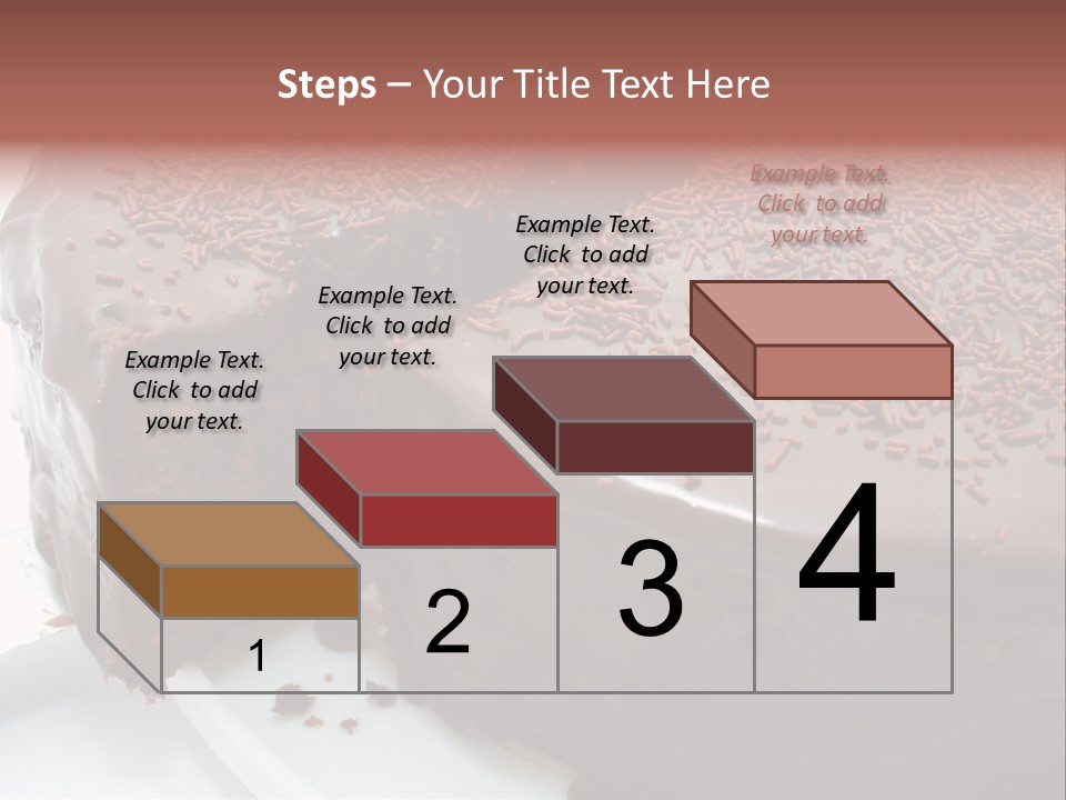 Sugar Pastry Mud PowerPoint Template