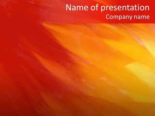 Red Oil Energy PowerPoint Template