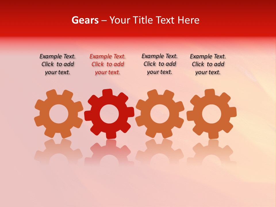 Red Oil Energy PowerPoint Template