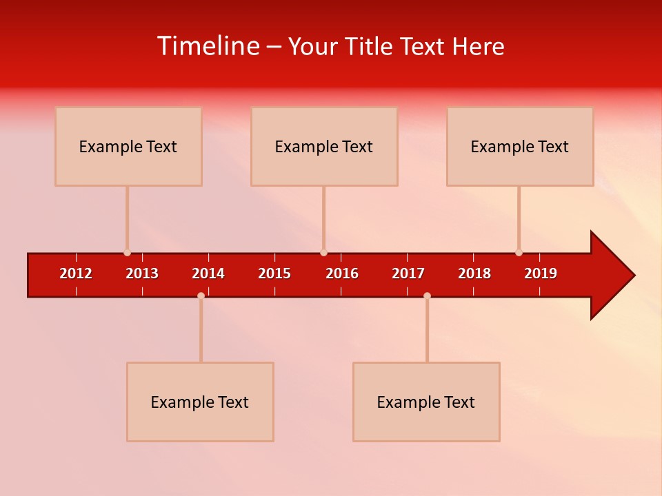 Red Oil Energy PowerPoint Template