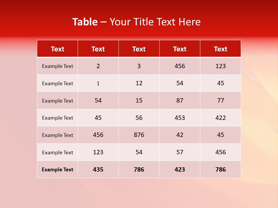 Red Oil Energy PowerPoint Template