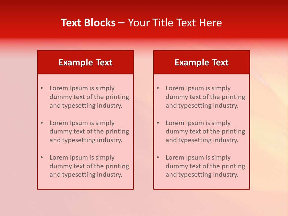 Red Oil Energy PowerPoint Template