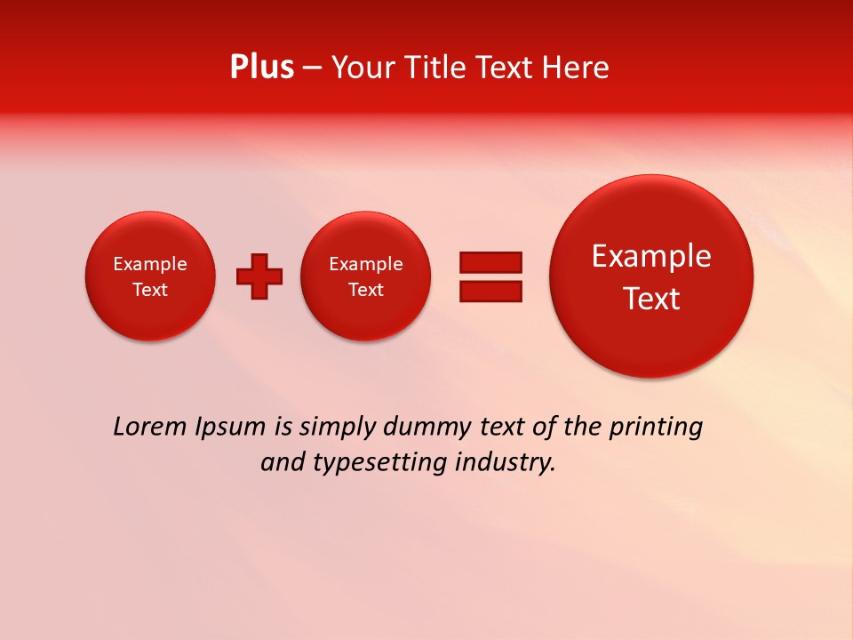 Red Oil Energy PowerPoint Template