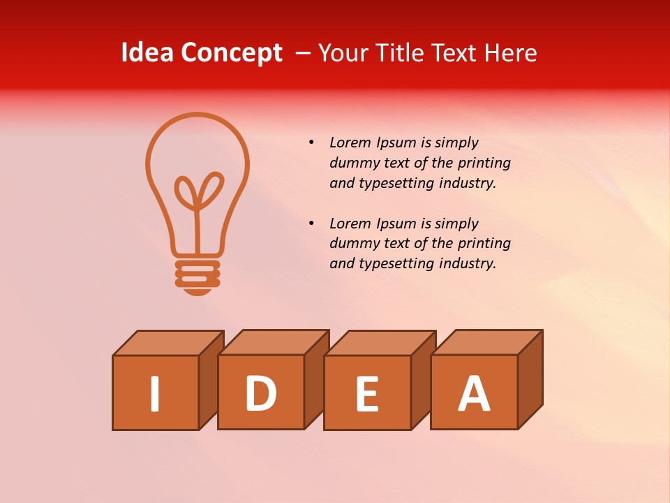 Red Oil Energy PowerPoint Template