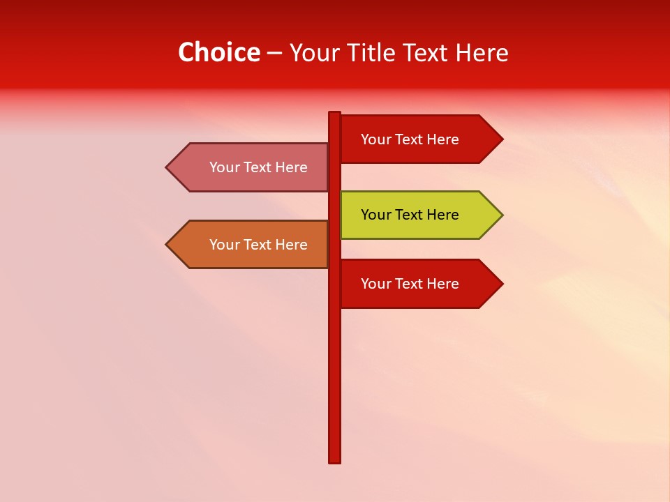 Red Oil Energy PowerPoint Template