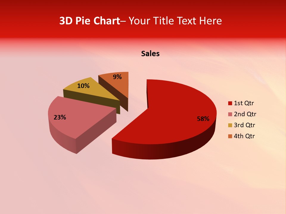 Red Oil Energy PowerPoint Template