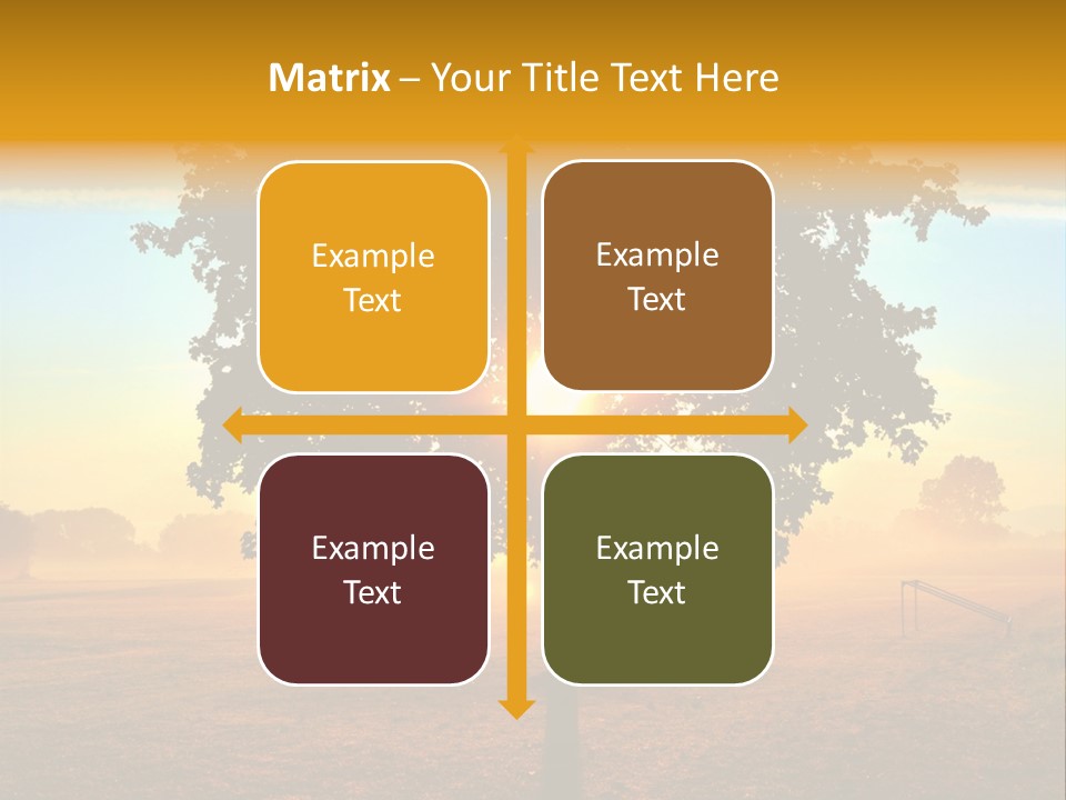 Sky Mist Sunny PowerPoint Template