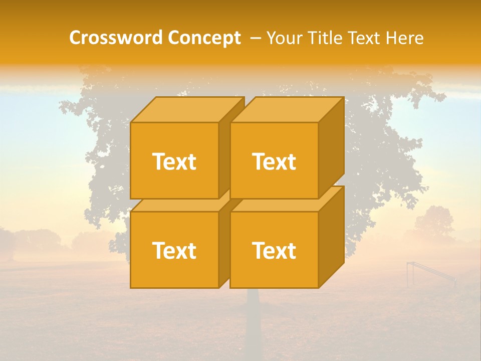 Sky Mist Sunny PowerPoint Template