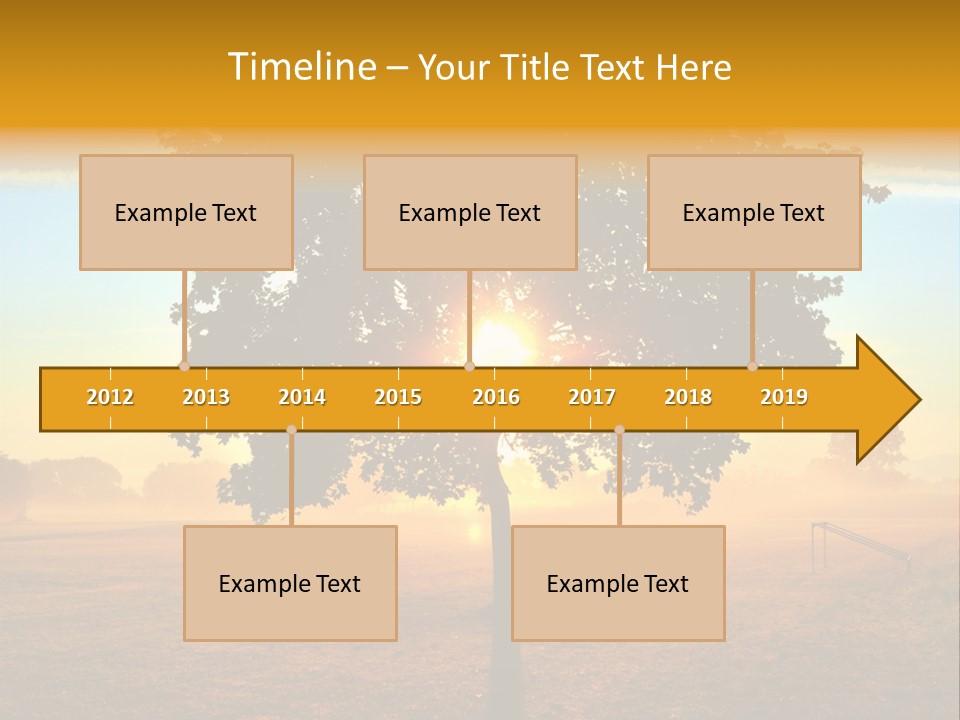 Sky Mist Sunny PowerPoint Template